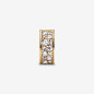 PANDORA Charm Clip Pavé Transparent - 768658C01 PANDORA Charm Clip Pavé Transparent - 768658C01