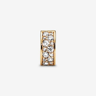 Charm Femme Pandora Clip Pavé Transparent 768658C01