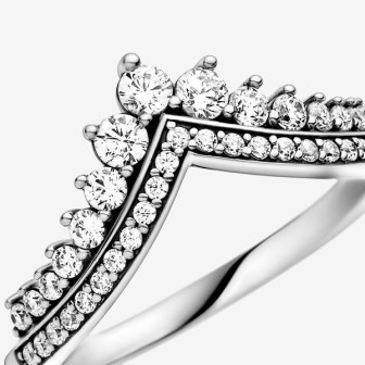 Pandora - Bague Voeu de Princesse - Argent 925°° - Collection Pandora Timeless