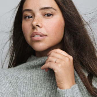 Bague Femme Pandora V Scintillante 196316CZ-56