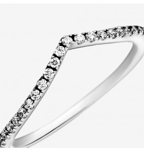 PANDORA Bague V Scintillante - 196316CZ-56