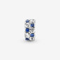 PANDORA Charm Clip Scintillant Incolore et Bleu - 799171C01