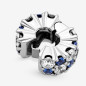 PANDORA Charm Clip Scintillant Incolore et Bleu - 799171C01