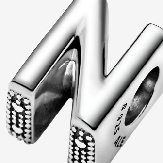 Pendentif Femme Pandora Charm Alphabet Lettre N 797468