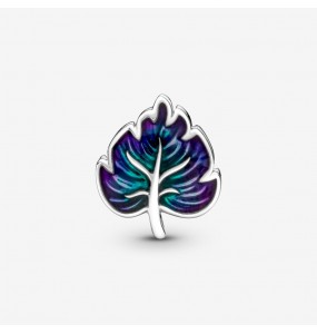 PANDORA Charm Feuille Violette et Verte - 799542C01