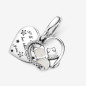 PANDORA Charm Chats et Coeurs - 799546C01 PANDORA Charm Chats et Coeurs - 799546C01