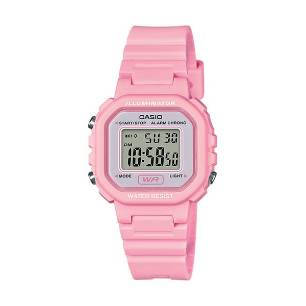 Montre Femme CASIO Collection Pink Retro Digitale - LA-20WH-4A1EF