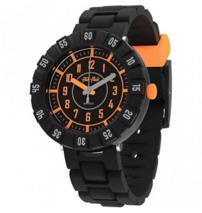 Montre Enfant Flik Flak Catch U en Plastique Noir Ref FCSP093