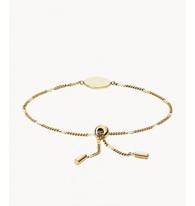 Bracelet Femme Fossil JF03020710 - Collection ENGRAVABLE VINTAGE ICONIC style Tendance avec acier et