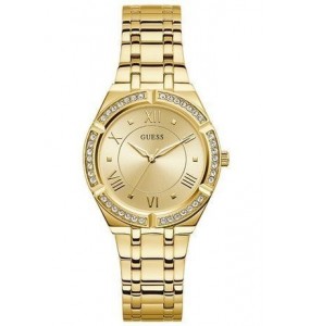 Montre Femme Guess Cosmo en Acier Doré Ref GW0033L2