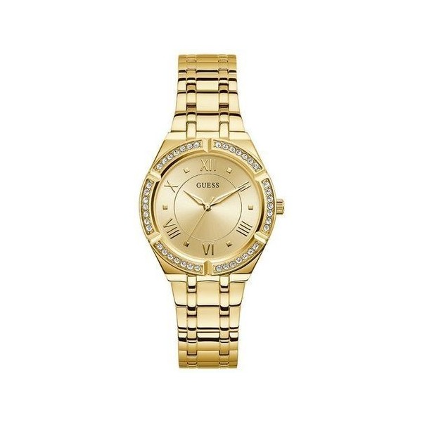 Montre Femme Guess Cosmo en Acier Doré Ref GW0033L2