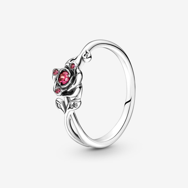Bague PANDORA x Disney La Belle et la Bête Argent Taille 54 Bague PANDORA x Disney La Belle et la Bête Argent Taille 54