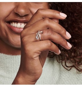 Bague Pavée PANDORA Me Argent Taille 50