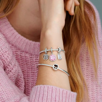 Bracelet Maille Serpent PANDORA Moments - 590728-16
