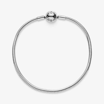 Bracelet Maille Serpent PANDORA Moments - 590728-16