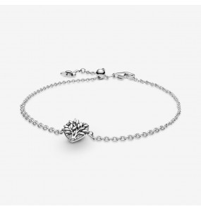 Bracelet PANDORA Chaine Arbre de Vie Coeur 20cm