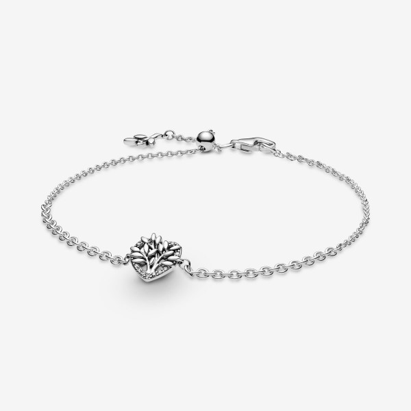 Bracelet PANDORA Chaine Arbre de Vie Coeur 20cm