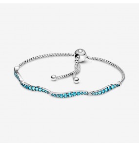 Bracelet PANDORA Coulissant Vagues 23 cm