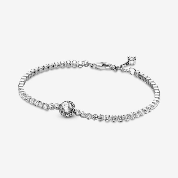 Bracelet PANDORA Rivière Halo Scintillant 16cm Bracelet PANDORA Rivière Halo Scintillant 16cm