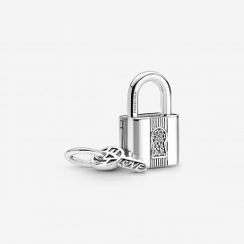 Charm Pendant PANDORA Cadenas et Clé Argent