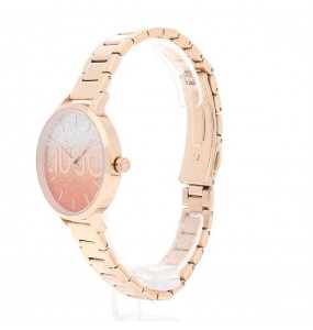 Montre Femme LIU JO Couple Light Rose Gold Or Paillette - TLJ1793