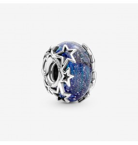 Charm PANDORA Verre de 43lano Galaxie Etoile Bleu - 790015C00