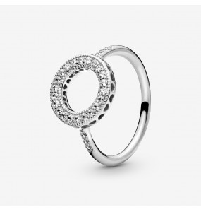 Bague Halo scintillant PANDORA - taille 54 -191039CZ-54