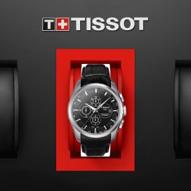 Montre Homme TISSOT Couturier Automatique Chrono Noir - T0356271605100