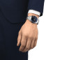 Montre Homme TISSOT Gentleman Bleu Soleillé Acier Gris - T1274101104100 Montre Homme TISSOT Gentleman Bleu Soleillé Acier Gris - T1274101104100