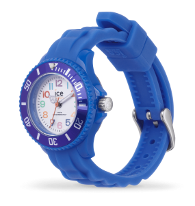 Montre Enfant Ice Watch 000745 en silicone bleu au cadran blanc