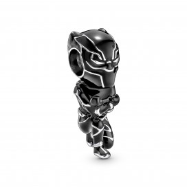 Pandora - Charm Marvel Avengers Black Panther - Argent 925°° - émail - Collection Marvel x Pandora