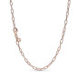 Pandora - Collier à Maillons - Plaqué or rose 14K -  Collection Pandora Moments