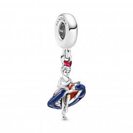 Pandora - Charm Pendant Danseuse de Cancan - Argent 925°° - émail - Collection Pandora Moments