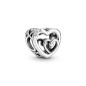 Pandora - Charm Coeurs de lInfini Entremêlés - Argent 925°° -  Collection Pandora Moments