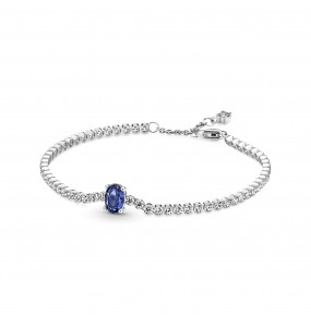 Pandora - Bracelet Cordon Bimatière Scintillant - Argent 925°° -  - Collection Pandora Timeless