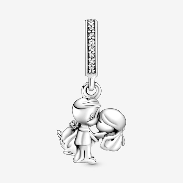 Pandora - Charm couple marie - Argent 925°° - Collection Pandora Moments