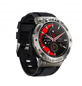 Montre Homme Smarty SW036B - Collection Bootcamp - Bracelet Silicone noir