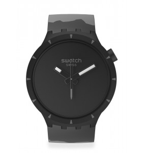 Montre Mixte SWATCH Big Bold Bioceramic Basalt - SB03B110