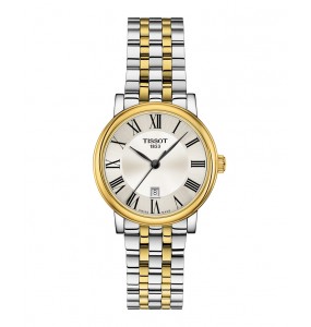 Montre Femme T1222102203300 Tissot Carson Premium Lady - Cadran Ronde, Argent