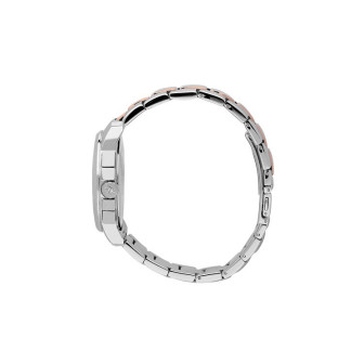 Montre Homme Maserati Chronographe Successo R8873621008 bracelet acier et cadran bleu nuit et acier rosé
