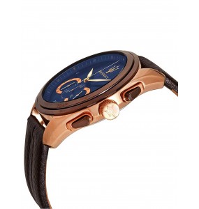 Montre Homme MASERATI Traguardo Chronographe Cuir Bleu - R8871612024