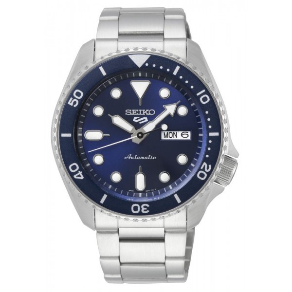 SEIKO 5 SPORTS AUTOMATIQUE BLEU ACIER SRPD51K1