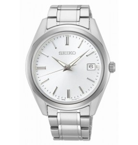 SEIKO CLASSIQUE QUARTZ BLANC ACIER SUR307P1