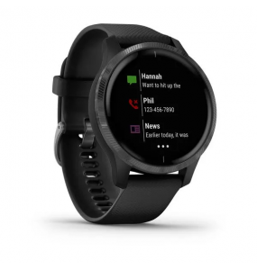 Montre Unisexe Connectée GARMIN Venu Gris/Noir - 010-02173-12