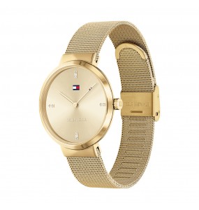 Montre Tommy Hilfiger Liberty Femme - Boîtier acier Doré - Bracelet acier Doré