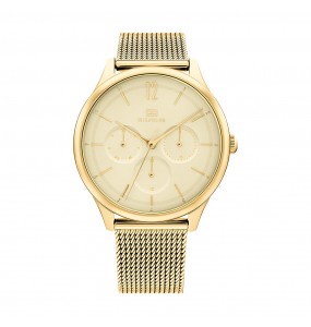 Montre Tommy Hilfiger Layla Femme - Boîtier acier Doré - Bracelet acier Doré