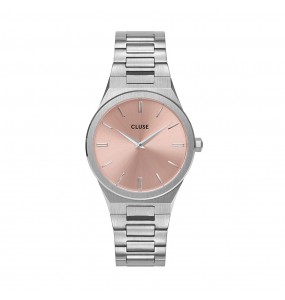 Montre Femme Cluse  Vigoureux argent, Rose - CW0101210004