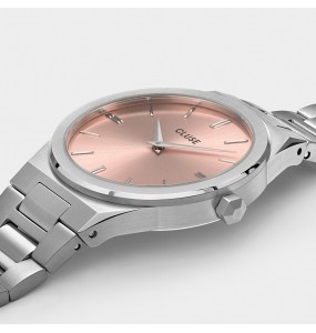 Montre Femme Cluse  Vigoureux argent, Rose - CW0101210004