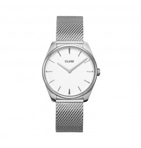Montre Femme Cluse Feroce Argent, blanc - CW0101212001