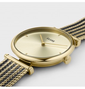 Montre Femme Cluse Triomphe Mesh Full Gold Colour doré CW10401